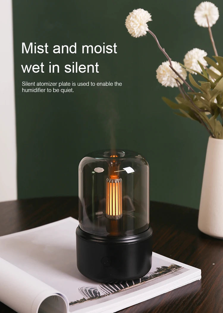 ZAPICO GlowMist Mini – Portable Aroma Diffuser, Night Light & Humidifier | Perfect Home Gift & Travel Essential