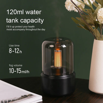 ZAPICO GlowMist Mini – Portable Aroma Diffuser, Night Light & Humidifier | Perfect Home Gift & Travel Essential