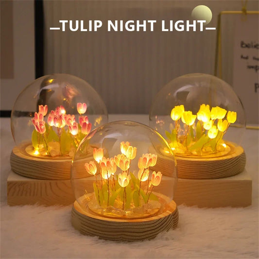 Zapico Tulip Bloom – DIY Night Light for Dreamy Decor & Gifts